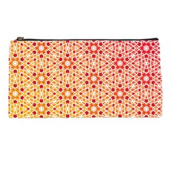 Orange Ombre Mosaic Pattern Pencil Cases by TanyaDraws