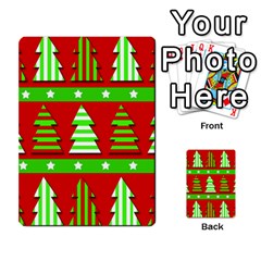 Christmas Trees Pattern Multi-purpose Cards (rectangle)  by Valentinaart