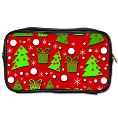 Christmas trees and gifts pattern Toiletries Bags