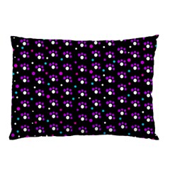 Purple Dots Pattern Pillow Case (two Sides) by Valentinaart