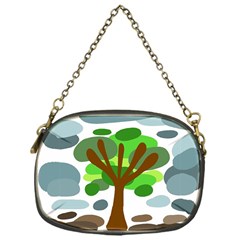 Tree Chain Purses (one Side)  by Valentinaart