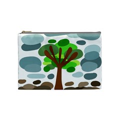 Tree Cosmetic Bag (medium)  by Valentinaart