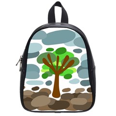 Tree School Bags (small)  by Valentinaart