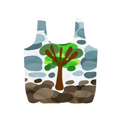 Tree Full Print Recycle Bags (s)  by Valentinaart