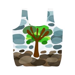 Tree Full Print Recycle Bags (m)  by Valentinaart