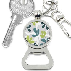 Elegant Floral Design Bottle Opener Key Chains by Valentinaart