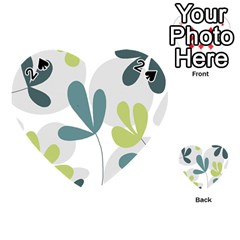 Elegant Floral Design Playing Cards 54 (heart) 