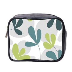 Elegant Floral Design Mini Toiletries Bag 2-side by Valentinaart