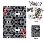 CYBER CELECT Playing Cards 54 Designs  Front - Heart3