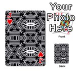 CYBER CELECT Playing Cards 54 Designs  Front - HeartJ