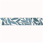 Blue floral design Small Bar Mats 24 x4  Bar Mat