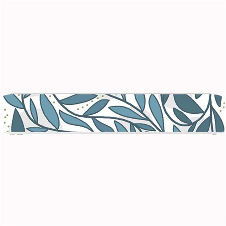 Blue floral design Small Bar Mats