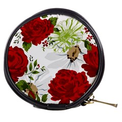 Red Roses Mini Makeup Bags by fleurs