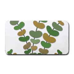 Green Decorative Plant Medium Bar Mats by Valentinaart