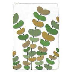 Green Decorative Plant Flap Covers (l)  by Valentinaart