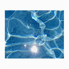 Pool Water Glasses Cloth (small 2-side) by PhotoThisxyz