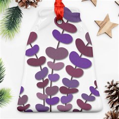 Purple Decorative Plant Ornament (bell)  by Valentinaart