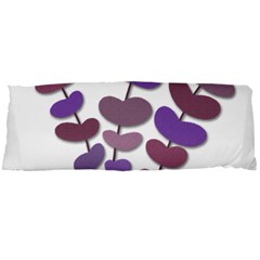 Purple Decorative Plant Body Pillow Case Dakimakura (two Sides) by Valentinaart