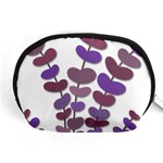 Purple decorative plant Accessory Pouches (Medium)  Front