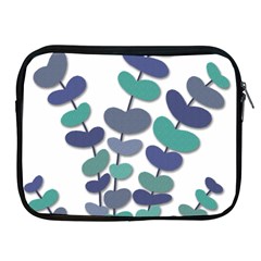 Blue Decorative Plant Apple Ipad 2/3/4 Zipper Cases by Valentinaart