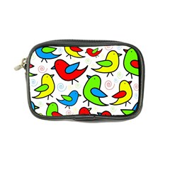 Colorful cute birds pattern Coin Purse