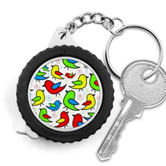 Colorful cute birds pattern Measuring Tapes