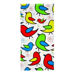 Colorful cute birds pattern Shower Curtain 36  x 72  (Stall) 