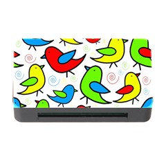 Colorful cute birds pattern Memory Card Reader with CF