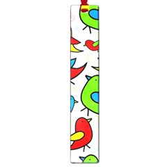 Colorful cute birds pattern Large Book Marks