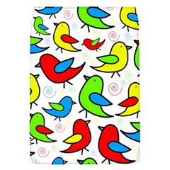 Colorful cute birds pattern Flap Covers (S) 