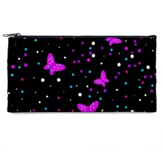 Pink Butterflies  Pencil Cases by Valentinaart