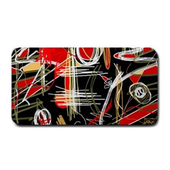 Artistic Abstract Pattern Medium Bar Mats by Valentinaart