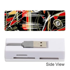 Artistic Abstract Pattern Memory Card Reader (stick)  by Valentinaart