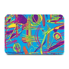 Colorful Abstract Pattern Plate Mats