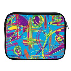 Colorful Abstract Pattern Apple Ipad 2/3/4 Zipper Cases by Valentinaart