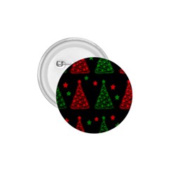 Decorative Christmas Trees Pattern 1 75  Buttons