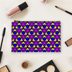 Triangles and honeycombs pattern                                                                                                   Cosmetic Bag