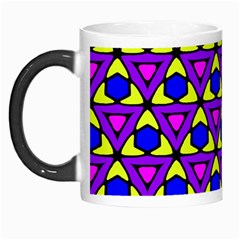 Triangles And Honeycombs Pattern                                                                                                   Morph Mug by LalyLauraFLM