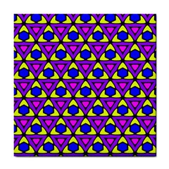 Triangles and honeycombs pattern                                                                                                   			Tile Coaster