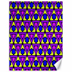 Triangles And Honeycombs Pattern                                                                                                   			canvas 18  X 24  by LalyLauraFLM