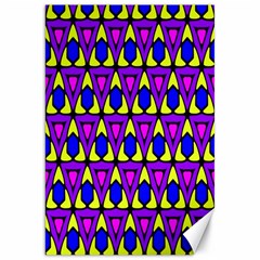 Triangles And Honeycombs Pattern                                                                                                   			canvas 20  X 30  by LalyLauraFLM