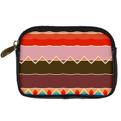 Waves And Other Shapes                                                                                                    	digital Camera Leather Case