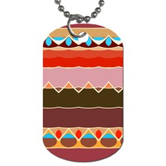 Waves And Other Shapes                                                                                                    			dog Tag (one Side)