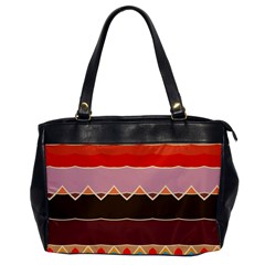 Waves And Other Shapes                                                                                                    			oversize Office Handbag by LalyLauraFLM