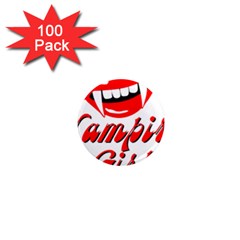 Vampire Girl 1  Mini Magnets (100 pack) 