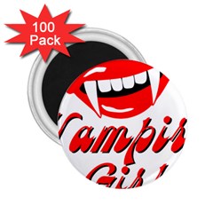 Vampire Girl 2.25  Magnets (100 pack) 