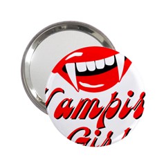 Vampire Girl 2.25  Handbag Mirrors