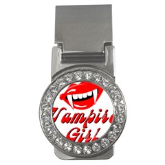 Vampire Girl Money Clips (CZ) 