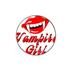 Vampire Girl Hat Clip Ball Marker