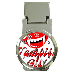 Vampire Girl Money Clip Watches